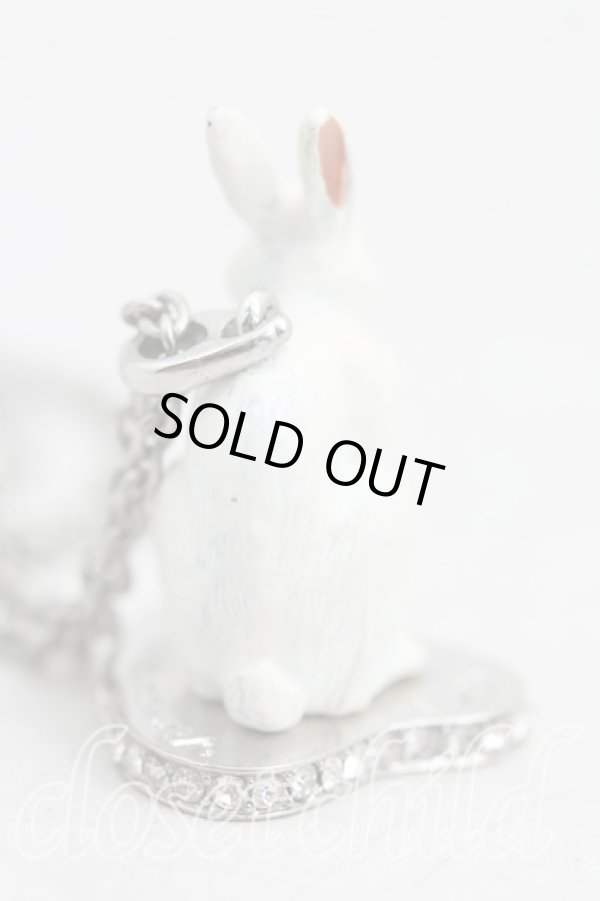 画像3: ヴィヴィアンウエストウッド 中古 / ラビットネックレス  シルバー  H-25-07-20-088-nl-IN-ZH (3)