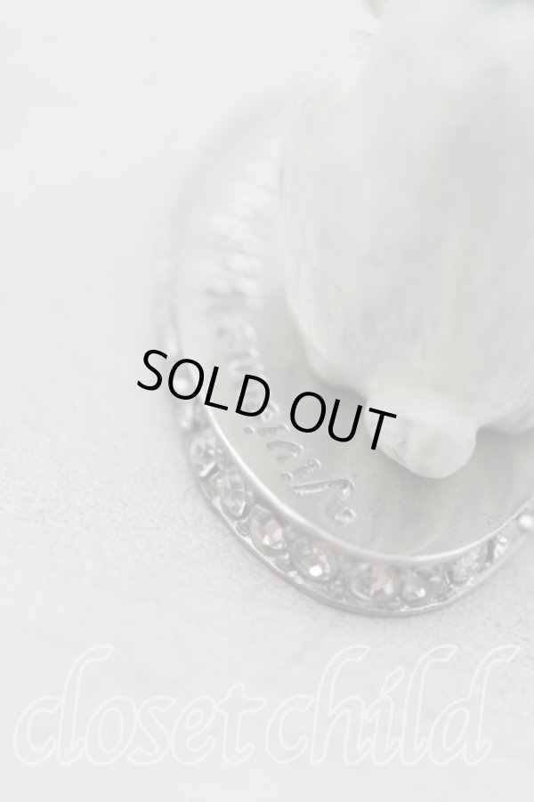 画像4: ヴィヴィアンウエストウッド 中古 / ラビットネックレス  シルバー  H-25-07-20-088-nl-IN-ZH (4)