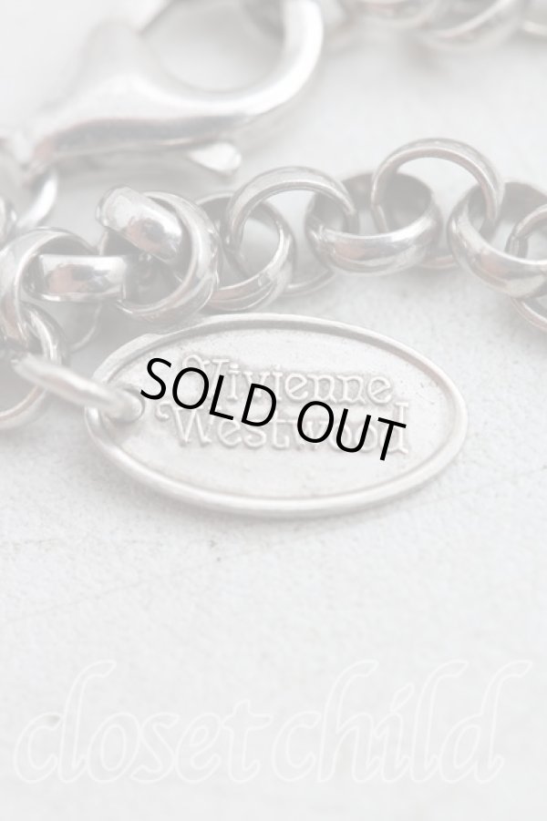 画像4: ヴィヴィアンウエストウッド 中古 / タイニーネックレス  シルバー  H-25-07-20-093-nl-IN-ZH (4)