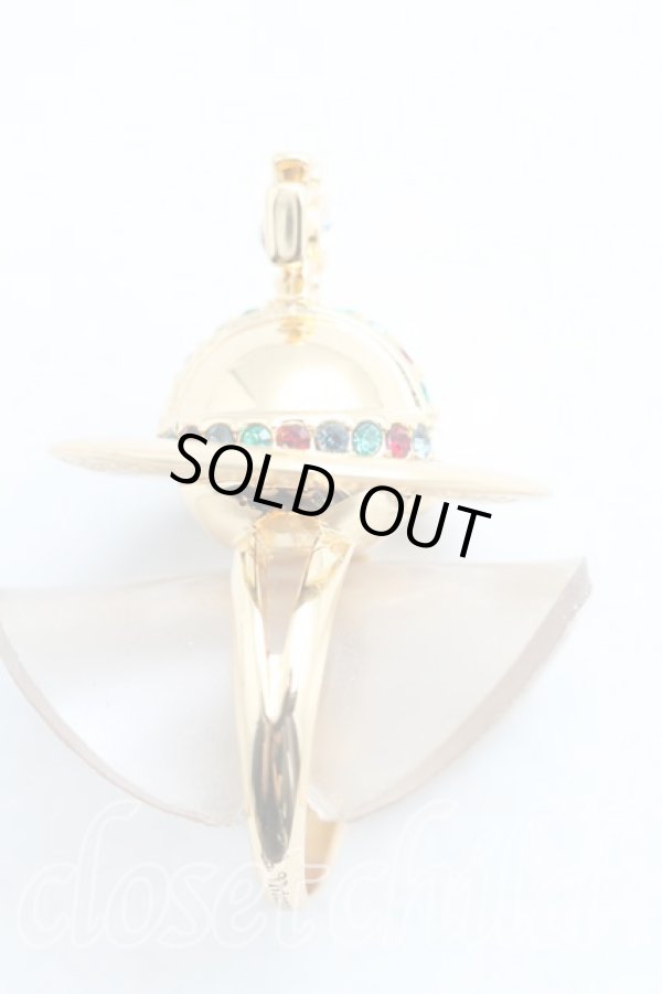 画像3: ヴィヴィアンウエストウッド 中古 / ソリッドオーブリング S(12号） ゴールド  H-25-07-20-096-rg-OD-ZH (3)