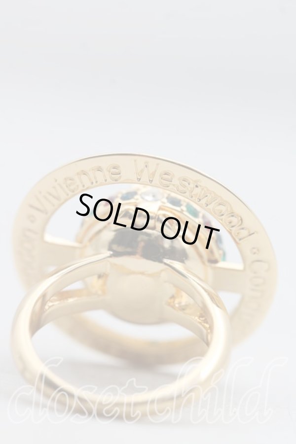 画像5: ヴィヴィアンウエストウッド 中古 / ソリッドオーブリング S(12号） ゴールド  H-25-07-20-096-rg-OD-ZH (5)