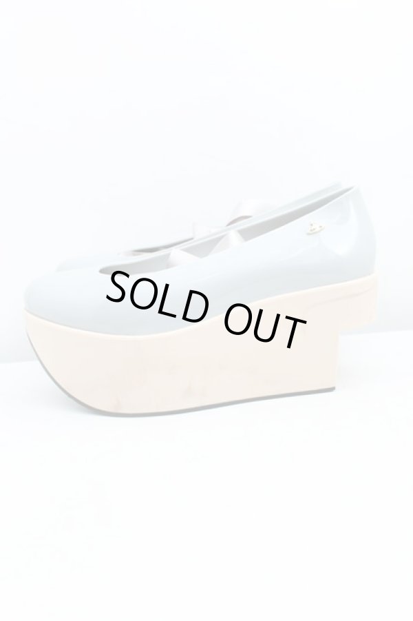 画像3: ヴィヴィアンウエストウッド×Melissa 中古 / メリッサ ロッキンホースバレリーナ 39(24.5cm) 灰  H-25-07-20-103-sh-IN-ZH (3)