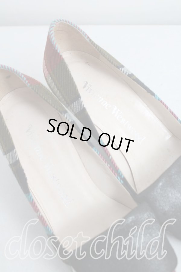 画像6: ヴィヴィアンウエストウッド 中古 / ブルースオブキンナードパンプス 37(23.5cm) マルチ  H-25-07-20-106-sh-IN-ZH (6)