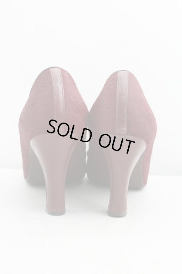 画像4: ヴィヴィアンウエストウッド 中古 / ハラコシューズ 36 1/2 エンジ  H-25-07-20-107-sh-IN-ZH (4)