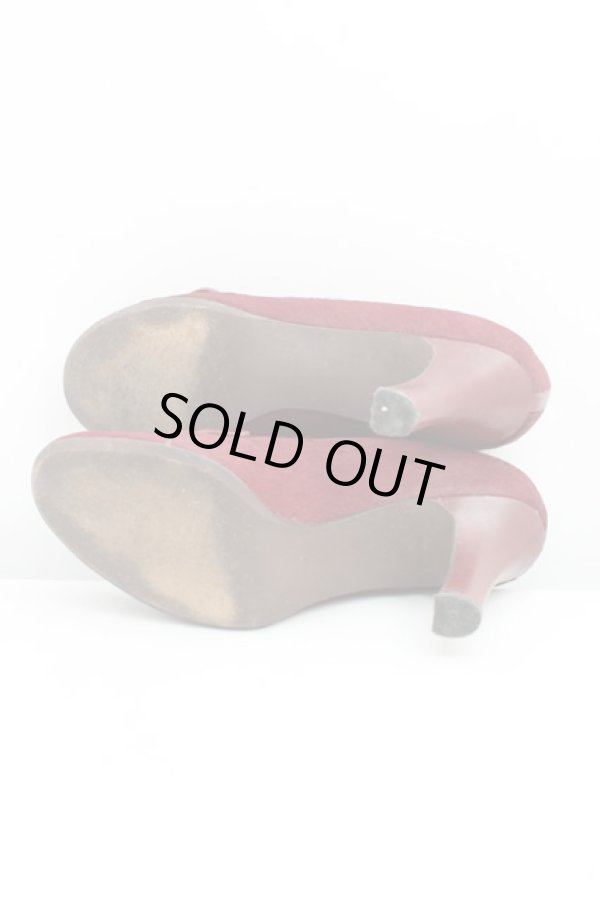 画像5: ヴィヴィアンウエストウッド 中古 / ハラコシューズ 36 1/2 エンジ  H-25-07-20-107-sh-IN-ZH (5)