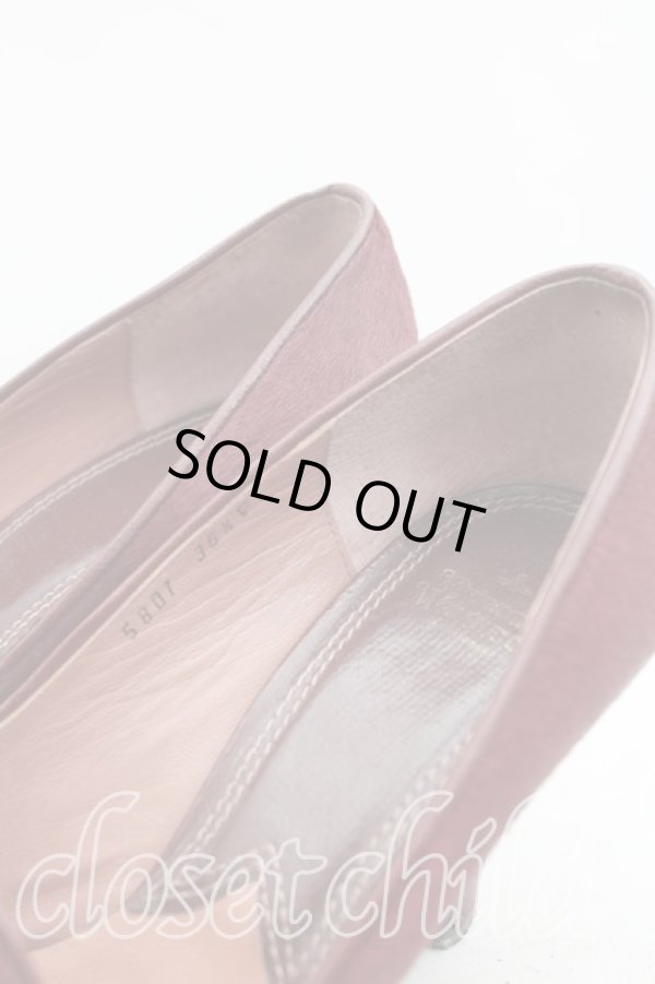 画像6: ヴィヴィアンウエストウッド 中古 / ハラコシューズ 36 1/2 エンジ  H-25-07-20-107-sh-IN-ZH (6)