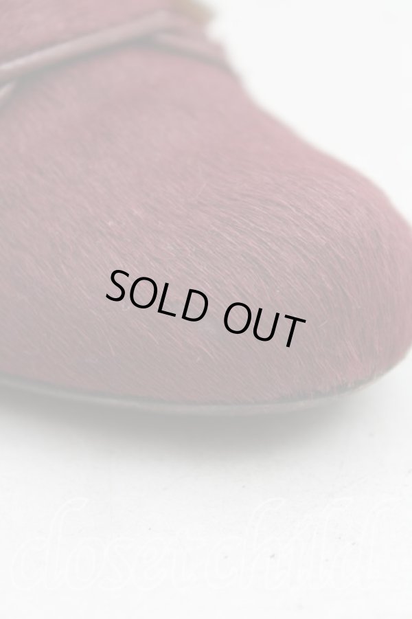 画像7: ヴィヴィアンウエストウッド 中古 / ハラコシューズ 36 1/2 エンジ  H-25-07-20-107-sh-IN-ZH (7)