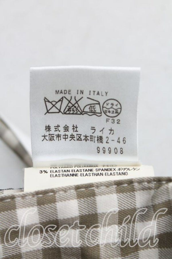 画像5: ヴィヴィアンウエストウッド MAN 中古 / ギンガムチェックアルコホリックパンツ 44(メンズS) クリーム  H-25-07-20-011-pa-IN-ZH (5)