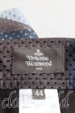 画像3: ヴィヴィアンウエストウッド MAN 中古 / CAUTION TAPE MAN LONDON レイヤーショートトラウザーズ 44(メンズS相当) 茶  H-25-07-20-012-pa-IN-ZH (3)
