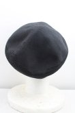 画像3: ヴィヴィアンウエストウッド 中古 / オーブサマーベレー帽  黒  H-25-07-20-124-gd-IN-ZH (3)