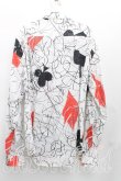 画像2: ヴィヴィアンウエストウッド 中古 / HOUSE OF CARDシャツ 54(メンズXL相当) 白  H-25-07-20-017-bl-IN-ZH (2)
