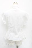画像2: ヴィヴィアンウエストウッド 中古 / ノースリーブ変形シャツ 40(9号相当) 白  H-25-07-20-019-bl-IN-ZH (2)