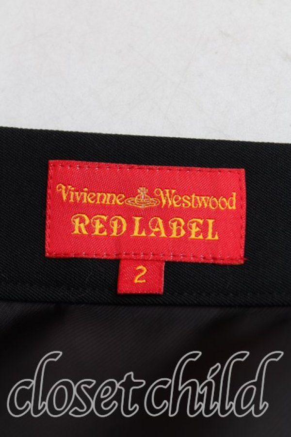 画像3: ヴィヴィアンウエストウッド 中古 / 変形スリットスカート 2(9号) 黒  H-25-07-27-029-sk-OD-ZH (3)