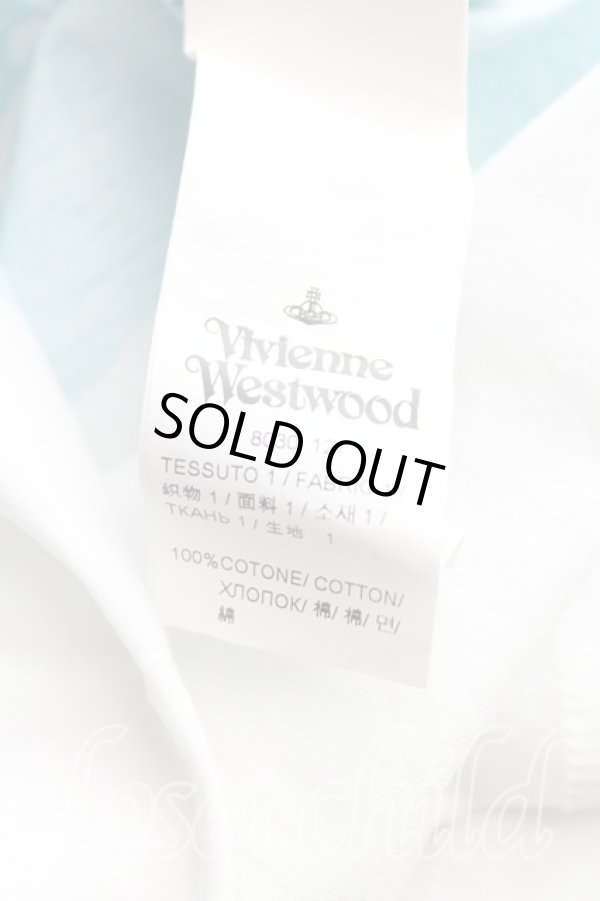 画像4: ヴィヴィアンウエストウッド 中古 / HONOLULUオーブTシャツ XS 白  H-25-07-27-031-ts-IN-ZH (4)