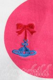 画像6: ヴィヴィアンウエストウッド 中古 / エッセンシャルオーブ刺繍スポットTシャツ 2(9号相当) 白×ピンク  H-25-07-27-032-ts-IN-ZH (6)