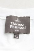 画像3: ヴィヴィアンウエストウッド MAN 中古 / オーブptTシャツ 42（XS相当） 白  H-25-07-27-033-ts-OD-ZH (3)
