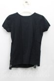 画像2: ヴィヴィアンウエストウッド 中古 / バンビTシャツ S 黒  H-25-07-27-038-ts-IN-ZH (2)