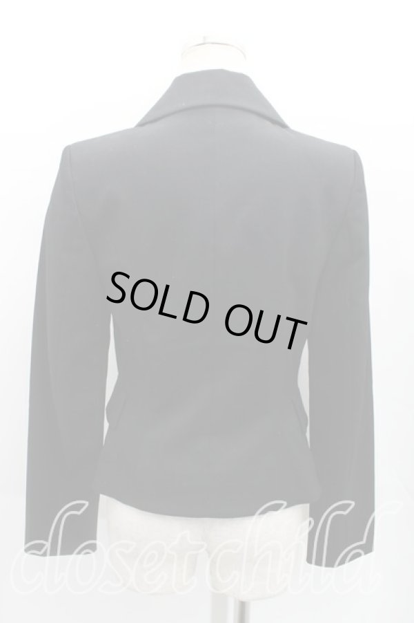 画像2: ヴィヴィアンウエストウッド 中古 / フロント変形ジャケット 1(7号) 黒  H-25-07-27-001-jc-IN-ZH (2)