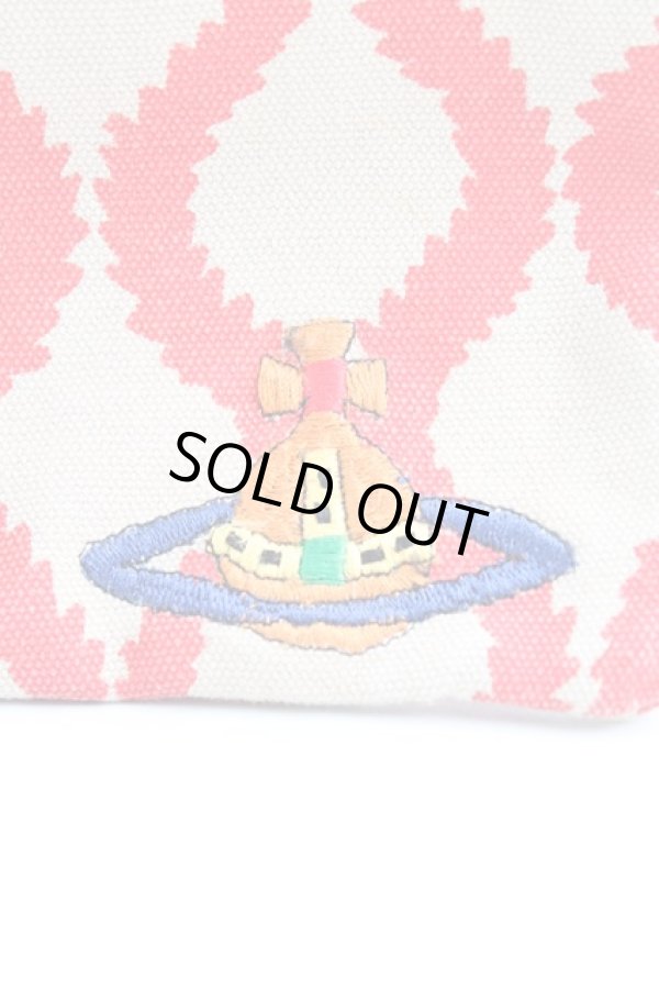 画像4: ヴィヴィアンウエストウッド 中古 / スクイグルポーチ  赤  H-25-07-27-055-ba-OD-ZH (4)