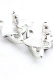画像4: ヴィヴィアンウエストウッド 中古 / ディアマンテハートスタッドピアス  紫  H-25-07-27-060-er-OD-ZH (4)