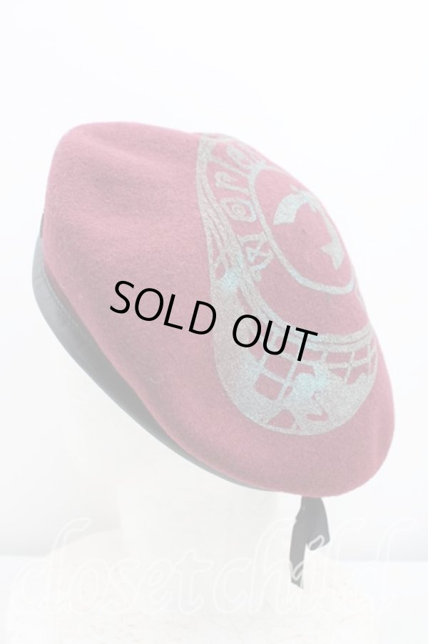 画像2: Worlds End 中古 / ベレー帽 III(L) 茶  H-25-07-27-062-ha-OD-ZH (2)