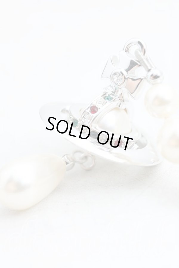 画像2: ヴィヴィアンウエストウッド 中古 / ブロークンパールチョーカー  シルバー  H-25-07-27-064-nl-IN-ZH (2)