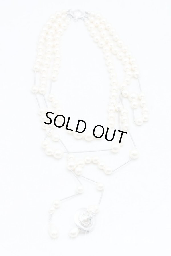 画像3: ヴィヴィアンウエストウッド 中古 / ブロークンパールチョーカー  シルバー  H-25-07-27-064-nl-IN-ZH (3)