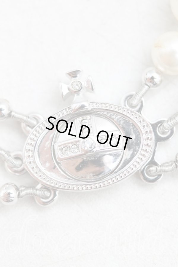 画像5: ヴィヴィアンウエストウッド 中古 / ブロークンパールチョーカー  シルバー  H-25-07-27-064-nl-IN-ZH (5)