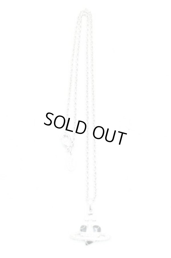 画像3: ヴィヴィアンウエストウッド 中古 / ディアマンテハートスタッドネックレス  黒  H-25-07-27-065-nl-OD-ZH (3)