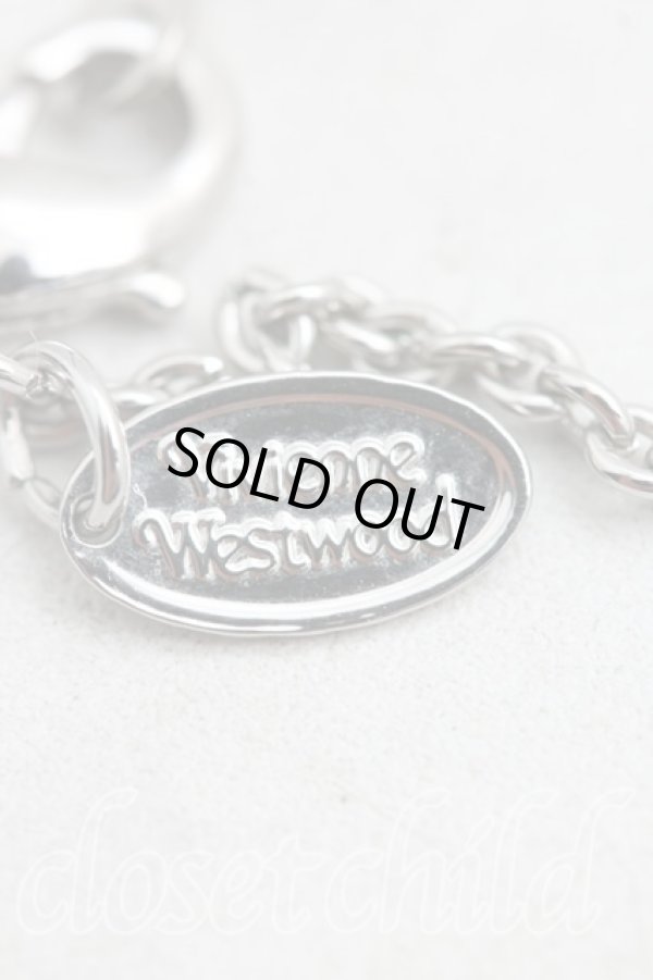 画像4: ヴィヴィアンウエストウッド 中古 / ディアマンテハートスタッドネックレス  黒  H-25-07-27-065-nl-OD-ZH (4)