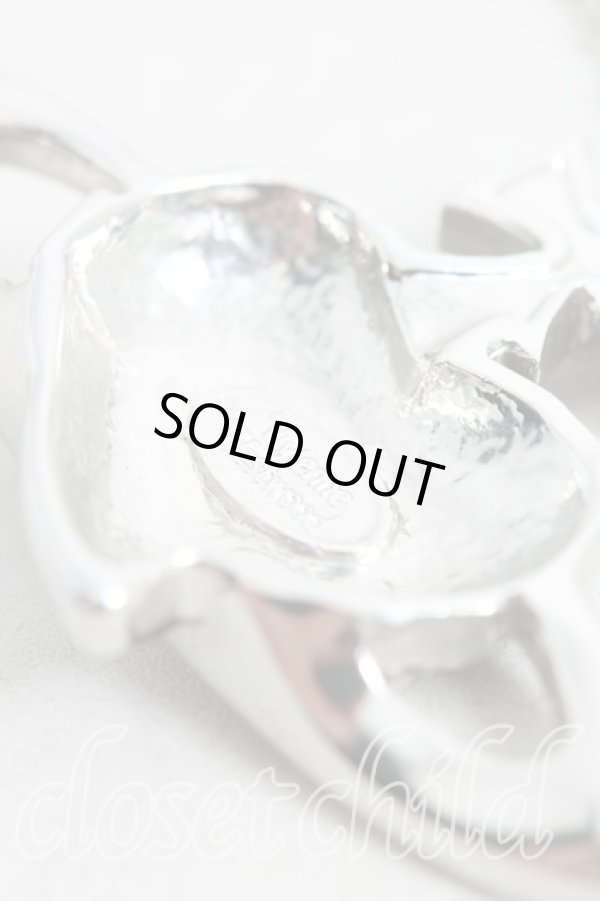 画像5: ヴィヴィアンウエストウッド 中古 / ラージハートネックレス  黒  H-25-07-27-068-nl-OD-ZH (5)