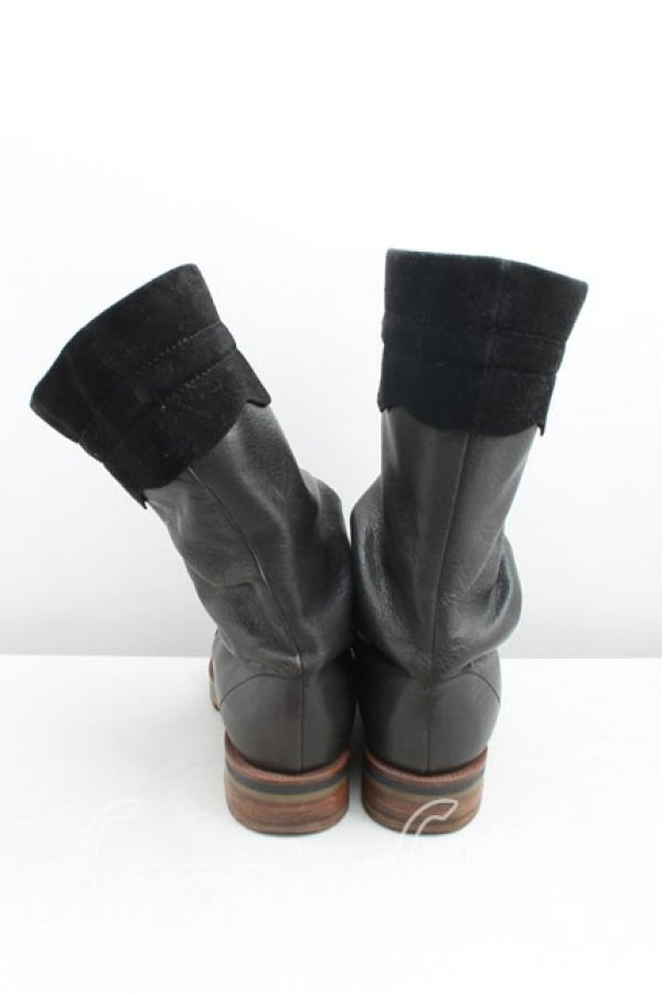 画像4: ヴィヴィアンウエストウッド 中古 / レザーブーツ 36(23.0cm) 黒  H-25-07-27-077-sh-IN-ZH (4)