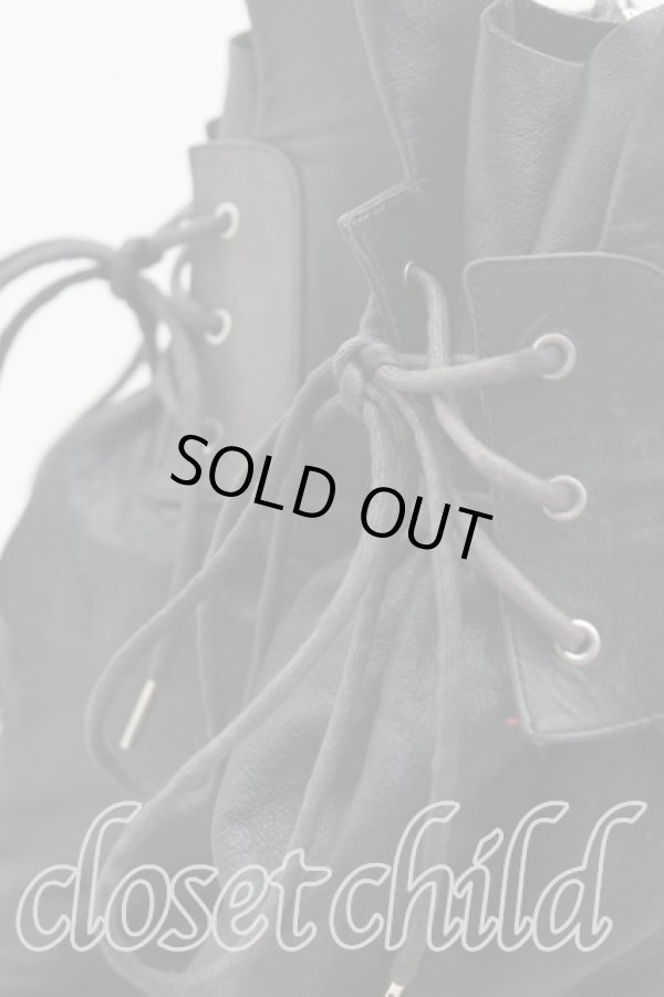 画像7: ヴィヴィアンウエストウッド 中古 / アニマルトゥブーツ 38　1/2（24.5cm） 黒  H-25-07-27-080-sh-OD-ZH (7)