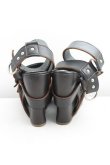 画像4: ヴィヴィアンウエストウッド 中古 / レザーサンダル L（24cm位） 黒  H-25-07-27-082-sh-OD-ZH (4)