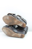 画像5: ヴィヴィアンウエストウッド 中古 / レザーサンダル L（24cm位） 黒  H-25-07-27-082-sh-OD-ZH (5)