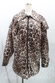 画像3: ANGLOMANIA 中古 / レオパードダウンコート 38(7号相当) 茶  H-25-07-27-009-co-IN-ZH (3)