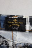 画像3: ヴィヴィアンウエストウッド Anglomania and Lee 中古 / LOVELOCK SHORTS W28 白×青  H-25-07-27-014-pa-IN-ZH (3)