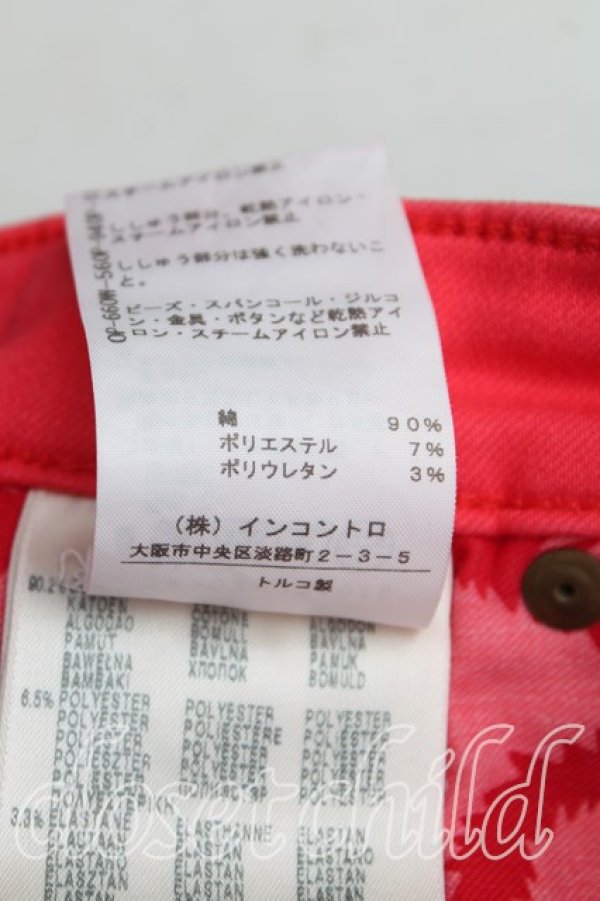 画像5: ヴィヴィアンウエストウッド Anglomania and Lee 中古 / LOVELOCK SHORTS W28 赤  H-25-07-27-015-pa-IN-ZH (5)