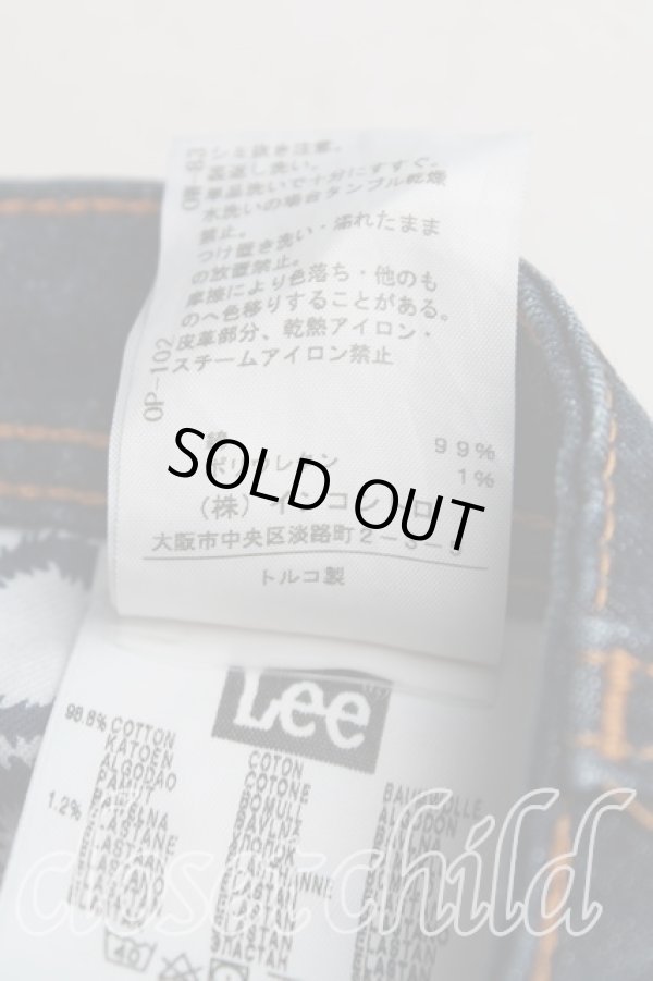 画像5: ヴィヴィアンウエストウッド Anglomania and Lee 中古 / HOT PANT XS インディゴ  H-25-08-03-019-pa-IN-ZH (5)