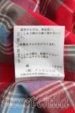 画像5: ヴィヴィアンウエストウッド 中古 / タータンチェックタイフロント半袖シャツ 2（9号相当） 赤  H-25-08-03-024-bl-OD-ZH (5)