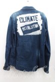 画像2: ANGLOMANIA 中古 / EDER SHIRTS L インディゴ  H-25-08-03-027-bl-IN-ZH (2)