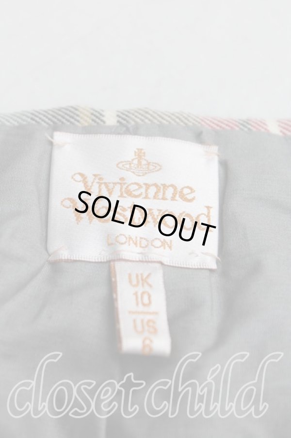 画像3: ヴィヴィアンウエストウッド 中古 / タータンチェックミニキルト UK10(9号) エキシビジョン  H-25-08-03-028-sk-OD-ZH (3)