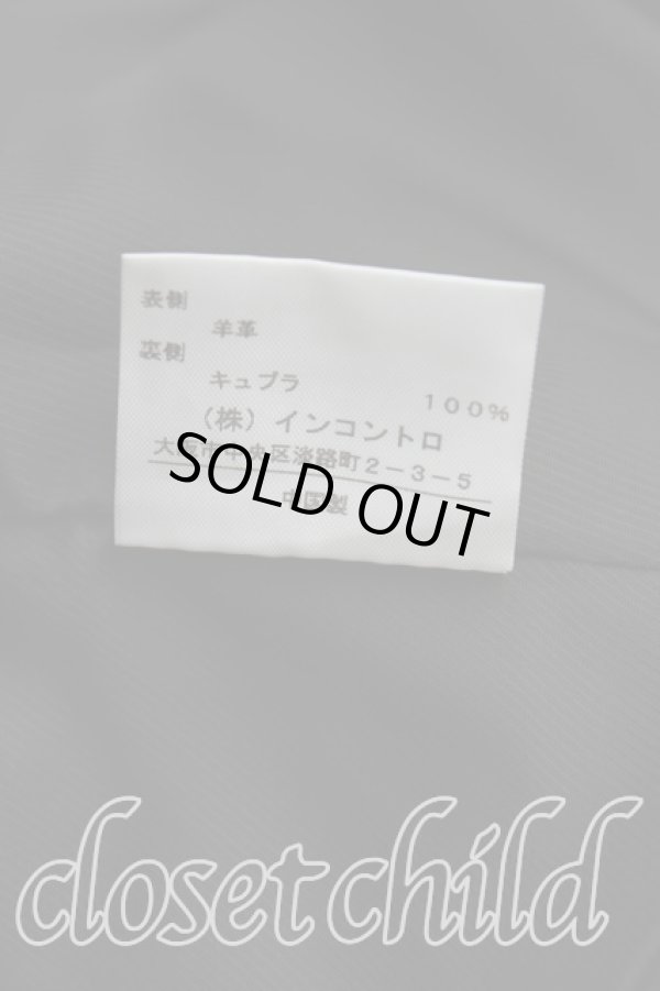 画像5: ヴィヴィアンウエストウッド 中古 / ラムレザーアンダーバストジャケット 3(11号) 黒  H-25-08-03-003-jc-OD-ZH (5)