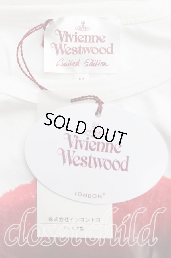 画像3: ヴィヴィアンウエストウッド 中古 / リップptTシャツ M 白  H-25-08-03-033-ts-OD-ZH (3)
