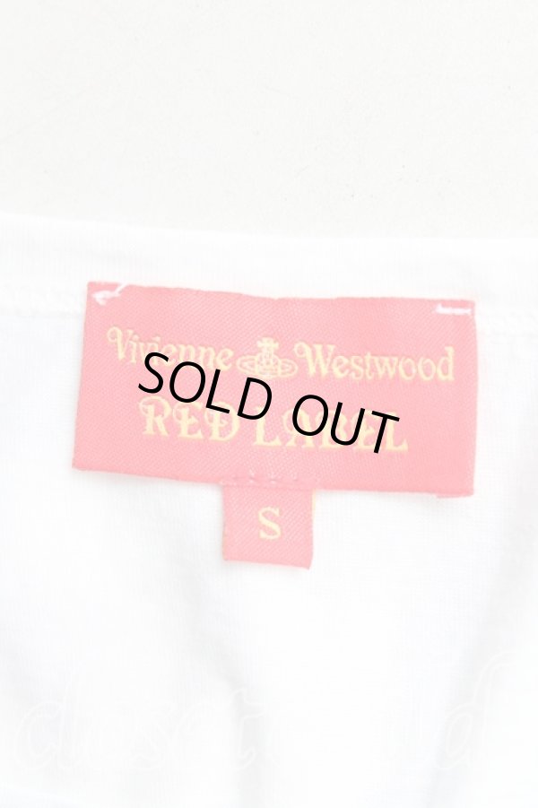 画像3: ヴィヴィアンウエストウッド 中古 / DEEP SKYptTシャツ S 白x青  H-25-08-03-034-ts-OD-ZH (3)