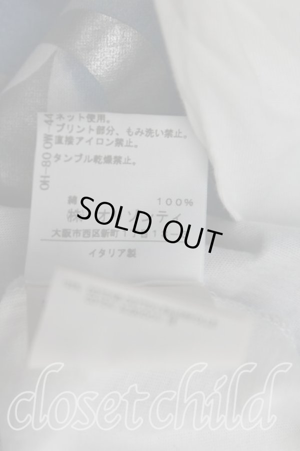 画像5: ヴィヴィアンウエストウッド 中古 / DEEP SKYptTシャツ S 白x青  H-25-08-03-034-ts-OD-ZH (5)