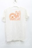 画像2: ヴィヴィアンウエストウッド 中古 / キャットptTシャツ 2（9号相当） 生成  H-25-08-03-039-ts-OD-ZH (2)
