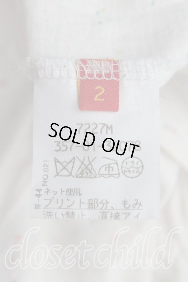 画像4: ヴィヴィアンウエストウッド 中古 / キャットptTシャツ 2(9号) 生成  H-25-08-03-039-ts-OD-ZH (4)