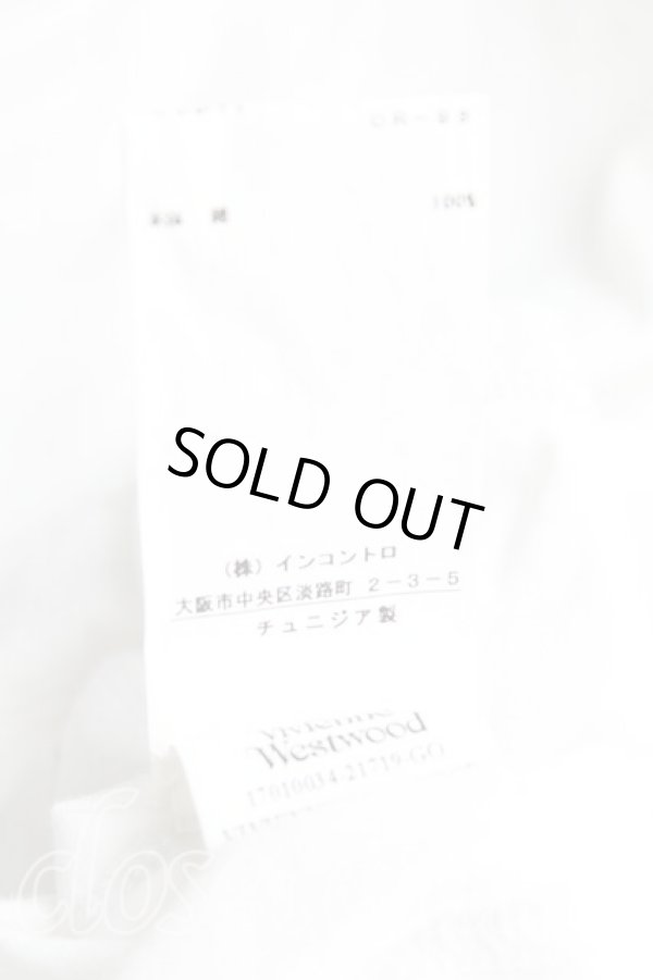 画像5: ヴィヴィアンウエストウッド 中古 / カラーオーブ刺繍Tシャツ M 白  H-25-08-03-040-ts-IN-ZH (5)