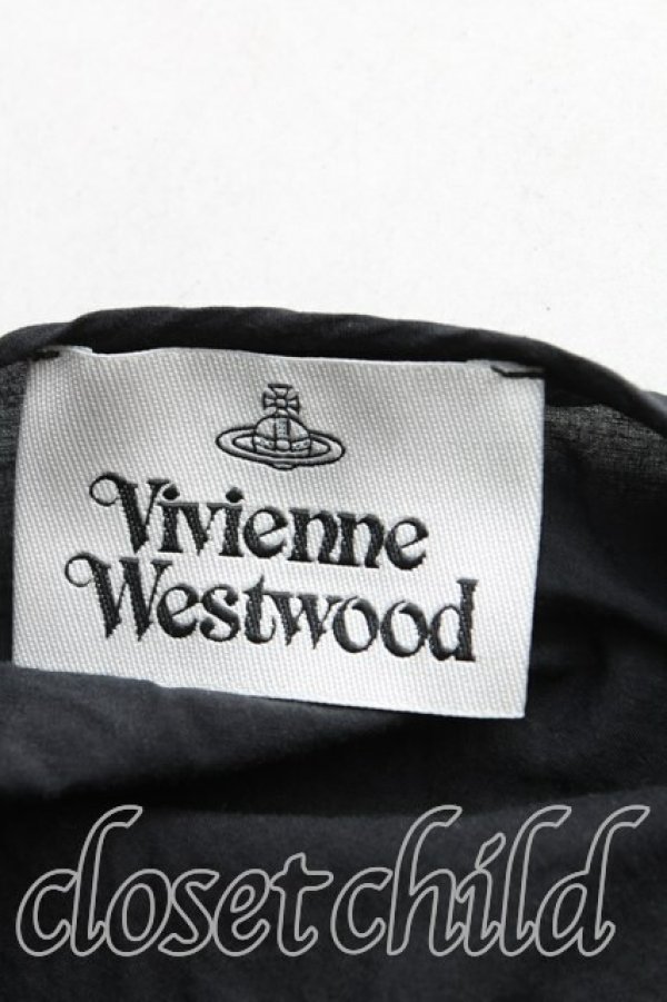 画像3: ヴィヴィアンウエストウッド 中古 / JOHANNAトップ S 黒  H-25-08-03-045-to-OD-ZH (3)